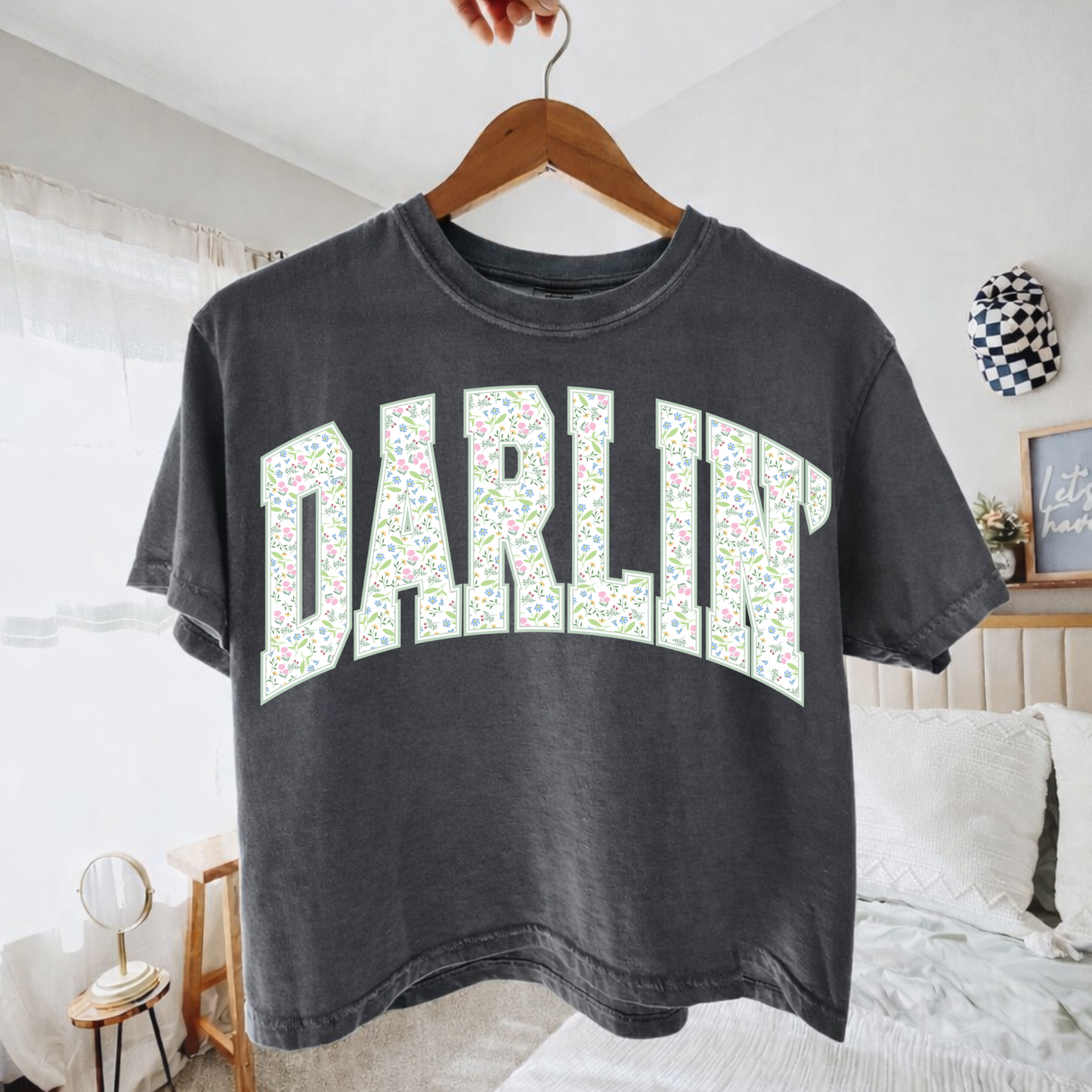 Darlin Spring Boxy Comfort Color Tee
