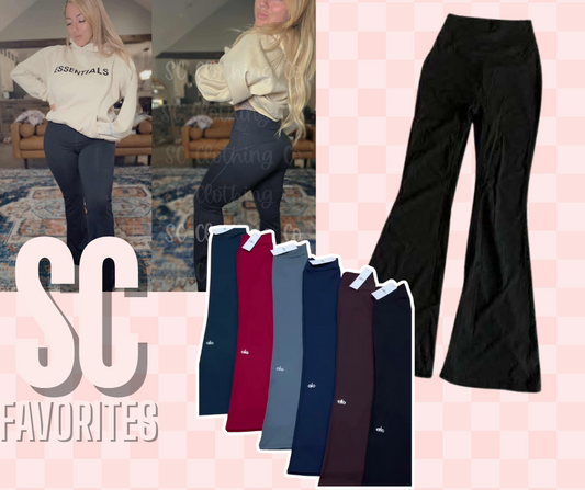 A lo flare pants