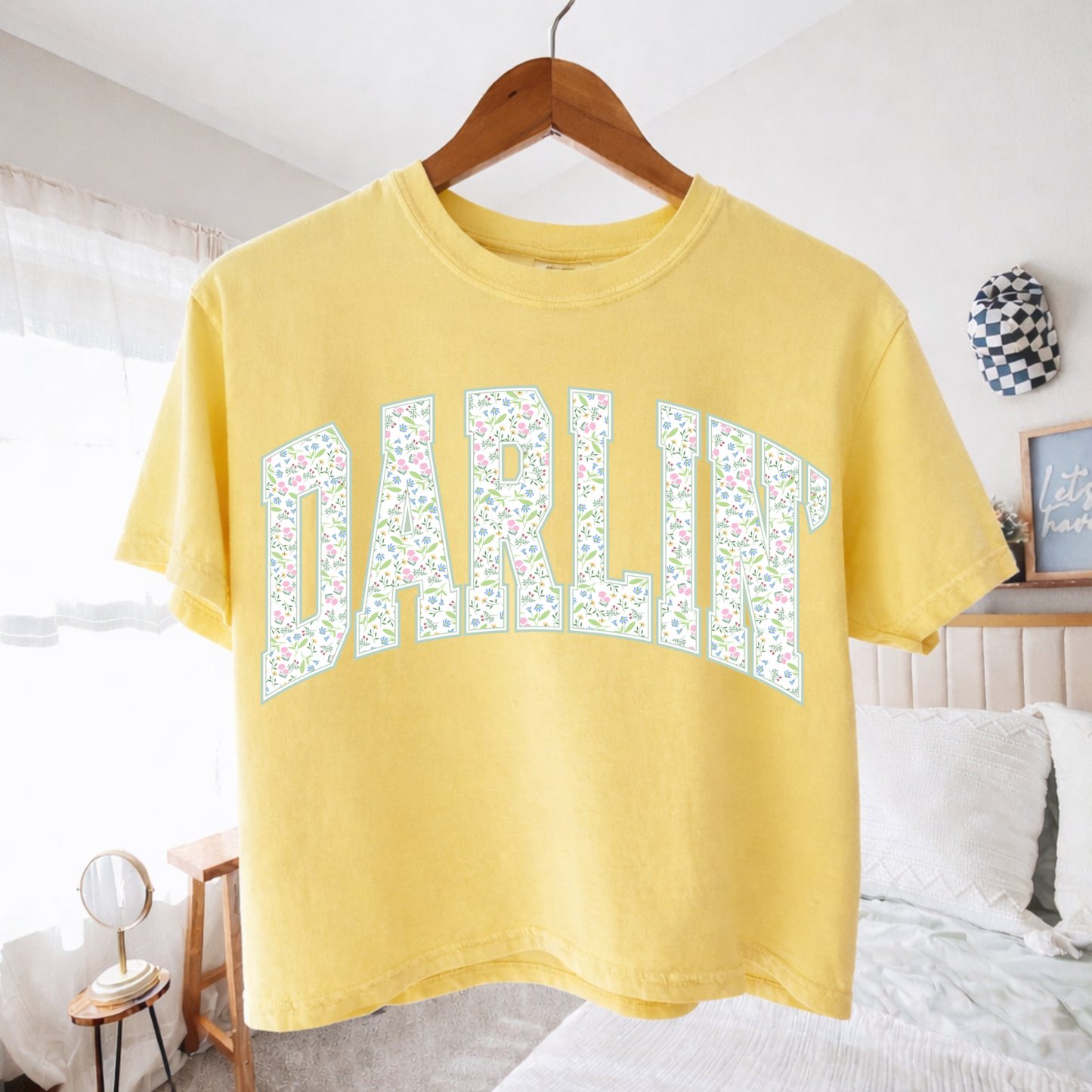 Darlin Spring Boxy Comfort Color Tee