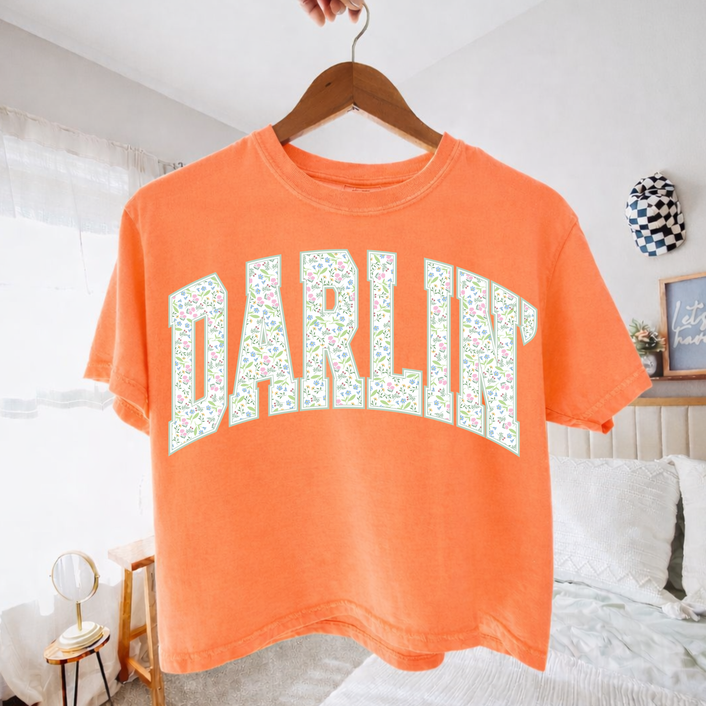 Darlin Spring Boxy Comfort Color Tee