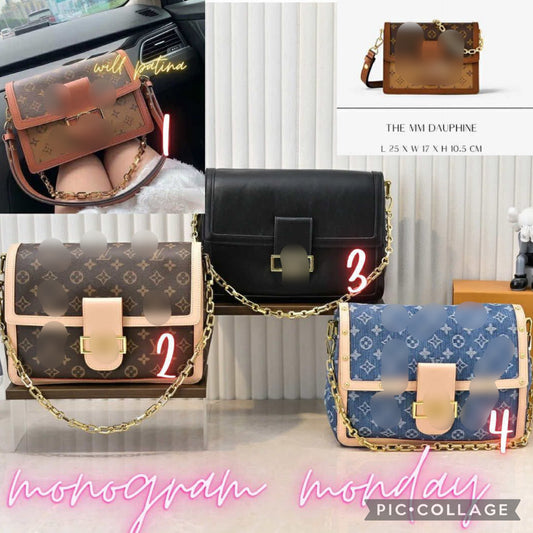 Vee crossbody with gold chain