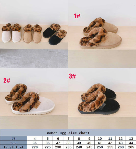 Cheetah Ug slippers
