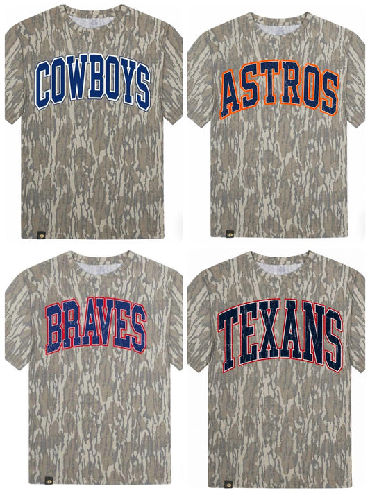 Team Name Camo Tee