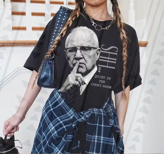 Quiet In The Court Room Pullover or Tee