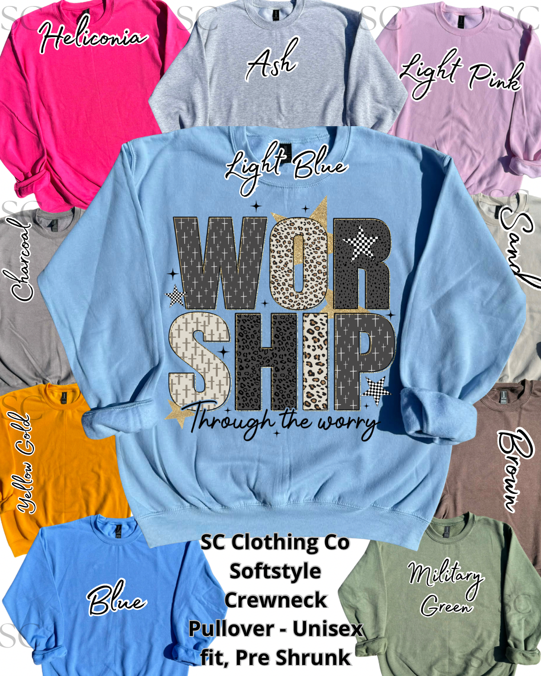 Worship Through the Worry Pullover