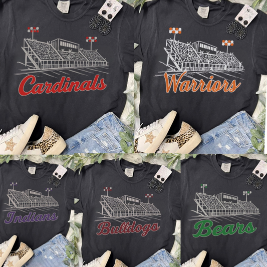 Game Day ANY SCHOOL CUSTOM T Shirt Tuesday
