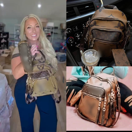 Reverse mono Tumbler + Backpack combo or seperate