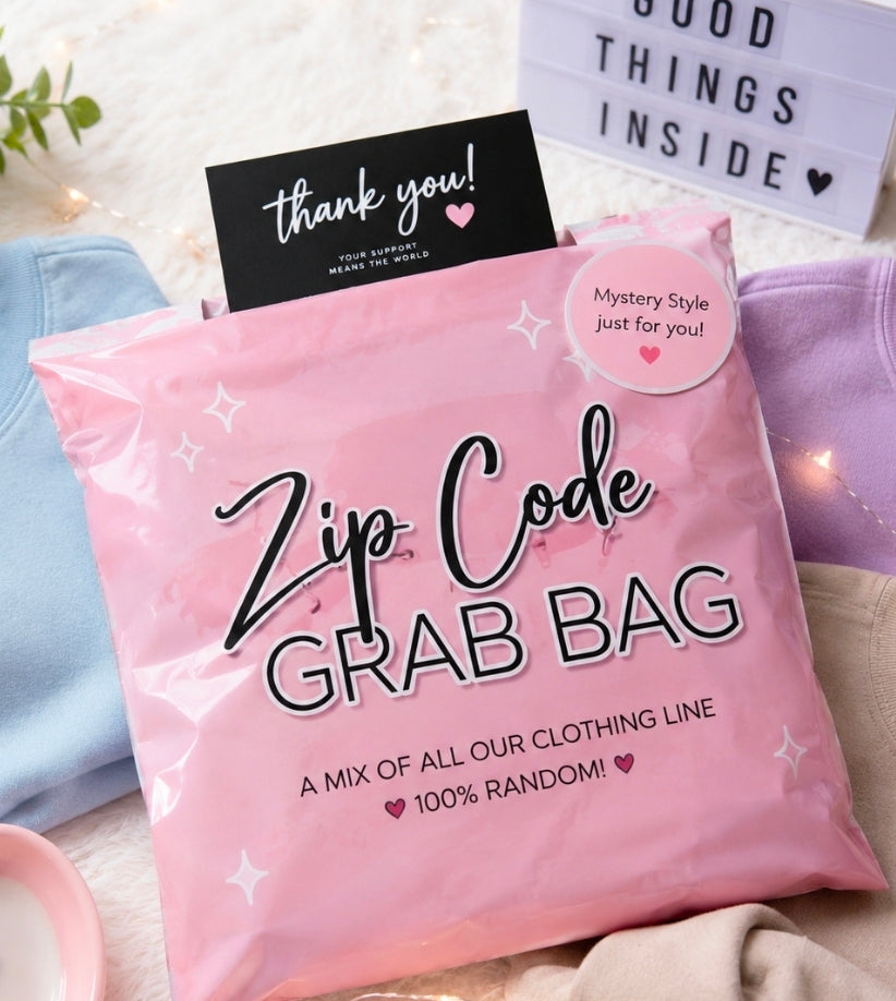 Zip Code Grab Bag *dollar amount must match the total of your SHIPPING zip code added together*
